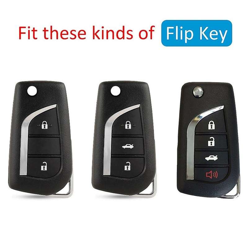 Car Key Case Cover Holder Protector for Avensis Prius