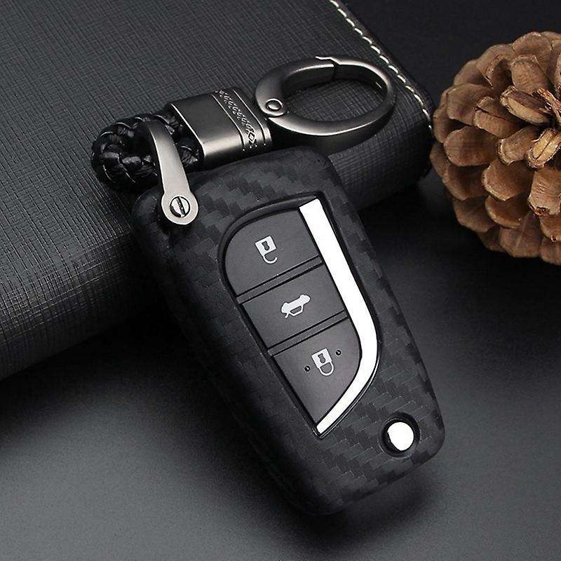 Car Key Case Cover Holder Protector for Avensis Prius