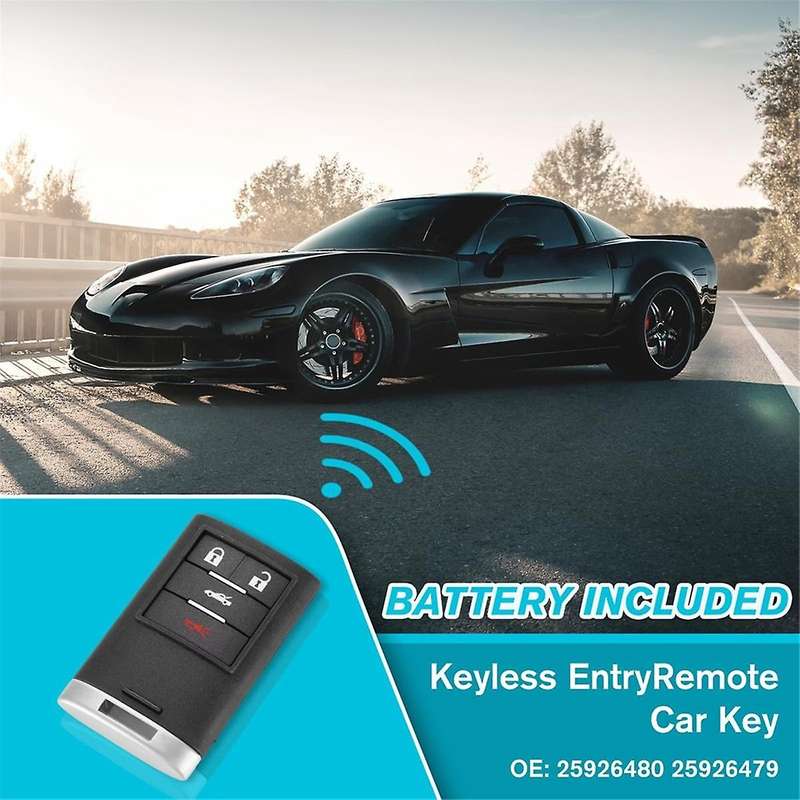 Car Key Fob Keyless Entry Remote 315MHz M3N5WY7777A for 2008-2013 4 Buttons