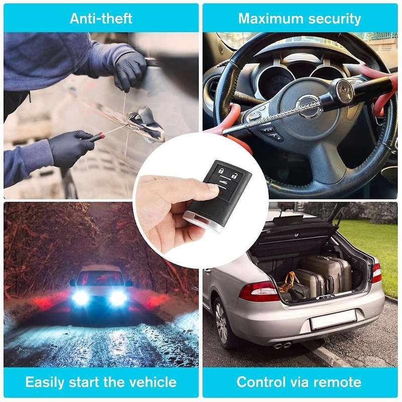 Car Key Fob Keyless Entry Remote 315MHz M3N5WY7777A for 2008-2013 4 Buttons