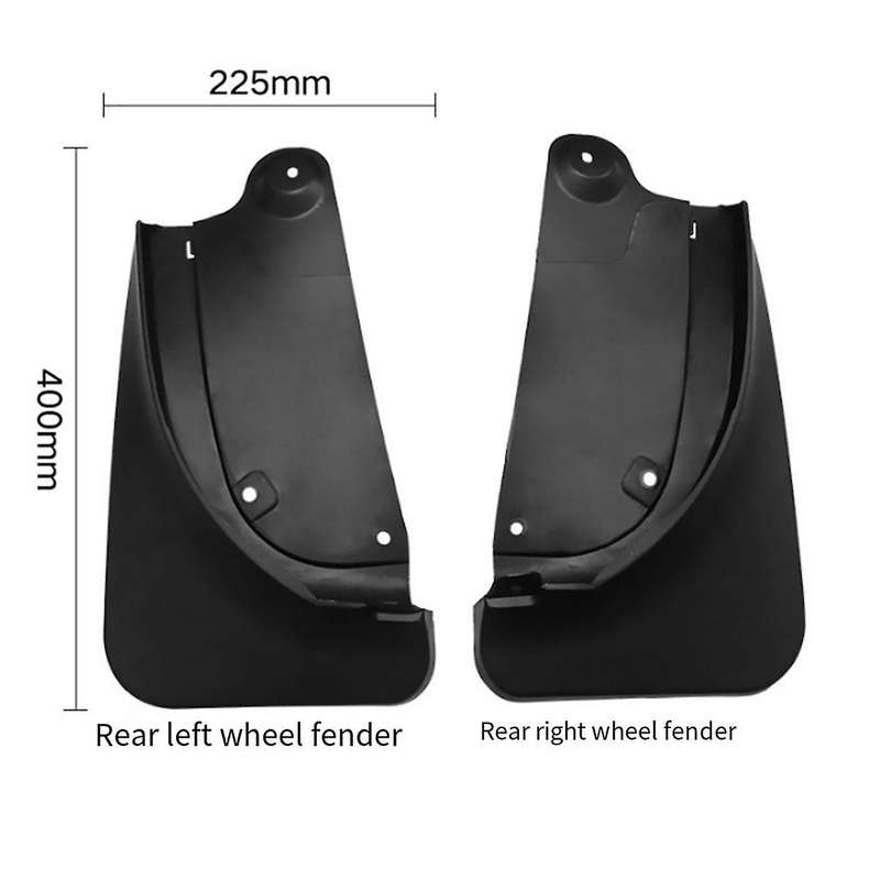 Car Large Mudguards for MODEL Y 2021-2023 Mud Guard Flap Splash Flaps Mud Flaps Accessories