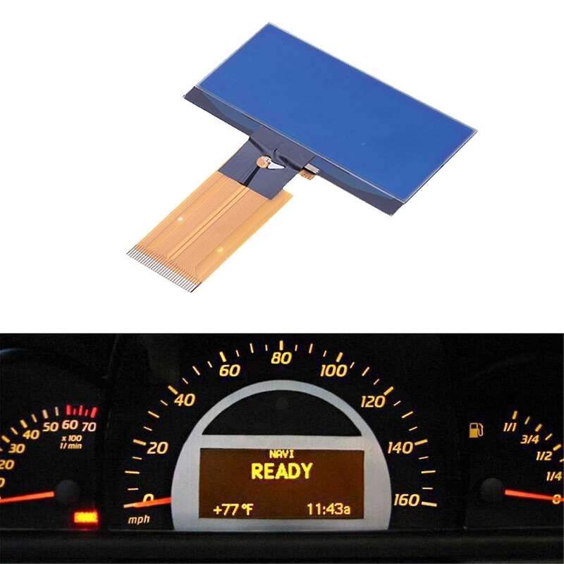 Car LCD Display Screen for W203 C Class C200 C230 C240 C260 C320 2000-2007 Instrument Cluster Pixel