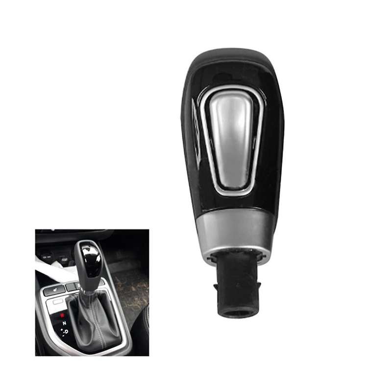 Car Leather Automatic Shifting At Shifting Gear Shift Knob Head Shift Knob Button for Creta Ix25 15