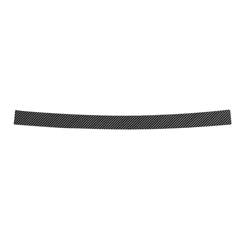 Car Leather Trunk Guard Trim Strips for 10 Series Car Rear Guard Protective Trim Strips Carbon Fibe