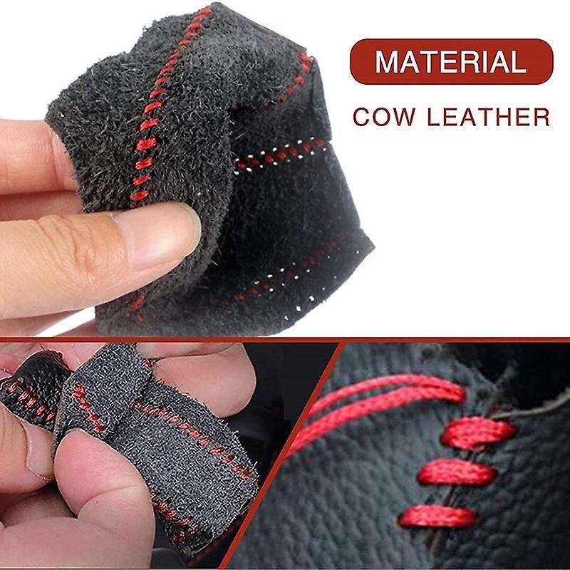 Car Leather Handbrake Cover Shift Lever Cover for K2 2011 2012 2013 2014 2015 2016 A