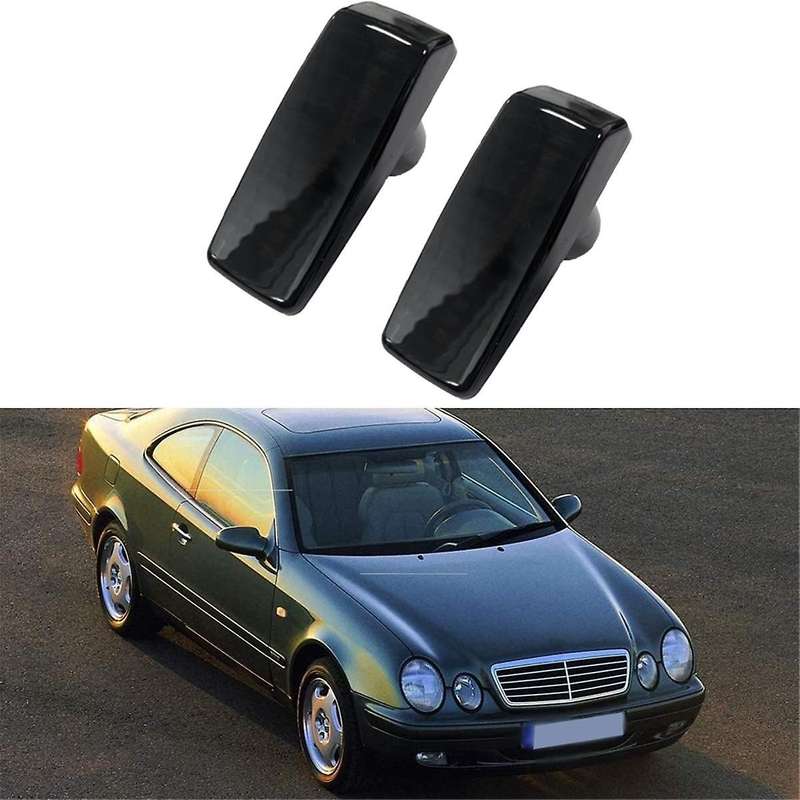 Car Led Blinker Indicator Turn Signal Side Marker Light for W202 W140 W124 1248200421 35263155 Pz61