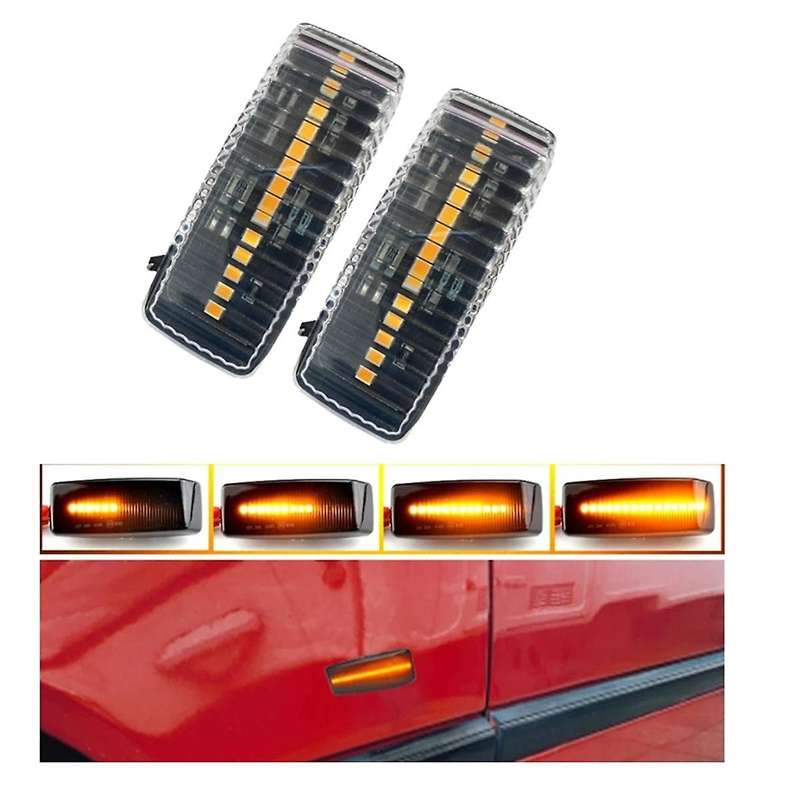 Car LED Blinker Indicator Turn Signal Side Marker Light for - W202 W140 W124 1248200421 35263155 PZ6