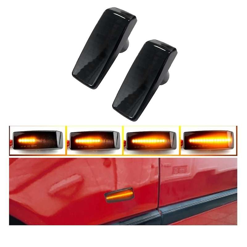Car LED Blinker Indicator Turn Signal Side Marker Light for - W202 W140 W124 1248200421 35263155 PZ6