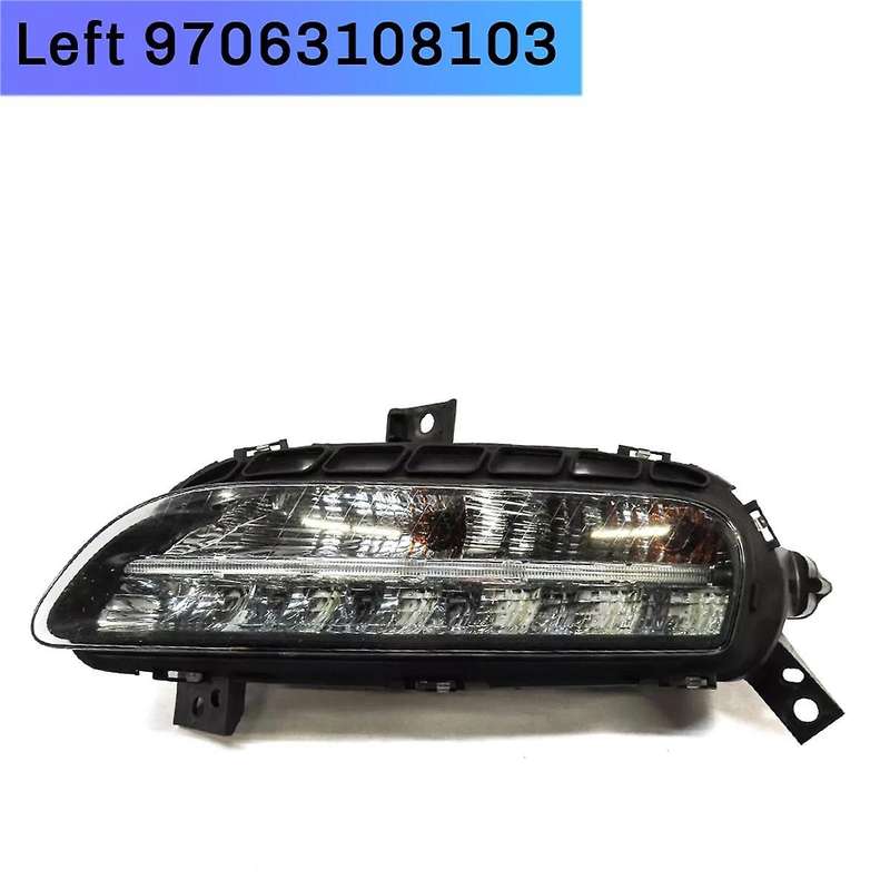 Car LED Daytime Running Lights Fog Lights Front Bumper Lights Left 97063108103 for 2010-2013