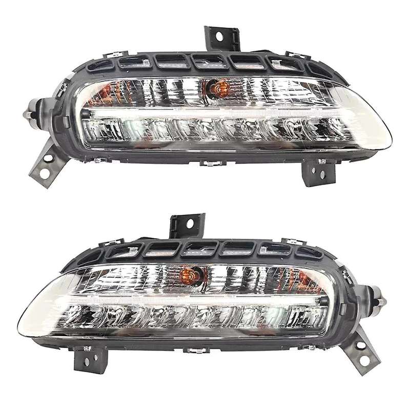 Car LED Daytime Running Lights Fog Lights Front Bumper Lights 97063108103, 97063108203 for 2010-2013