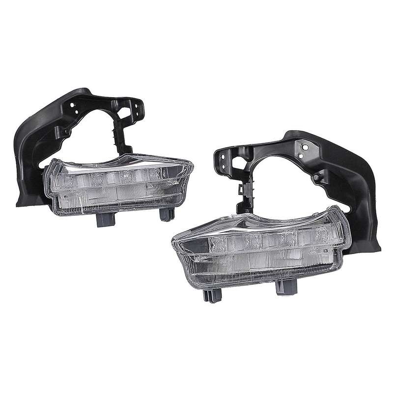 Car Led Daytime Running Lights Front Grille Driving Fog Lights for 2014 2015 2016