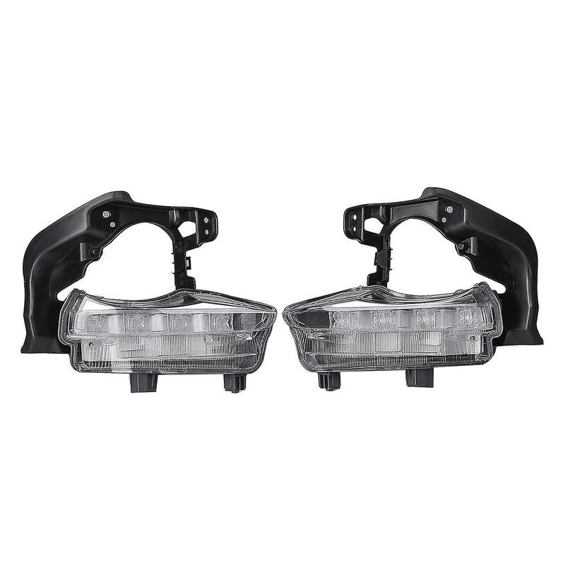 Car Led Daytime Running Lights Front Grille Driving Fog Lights for 2014 2015 2016