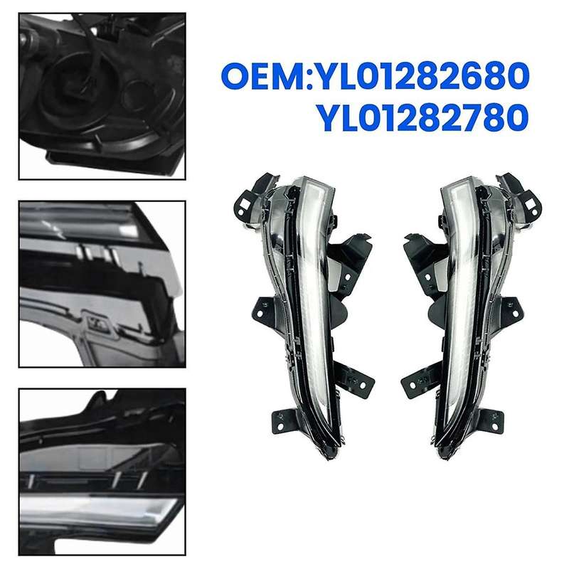 Car Led Daytime Running Lights Turn Signal Lights for 508l Right Yl01282680