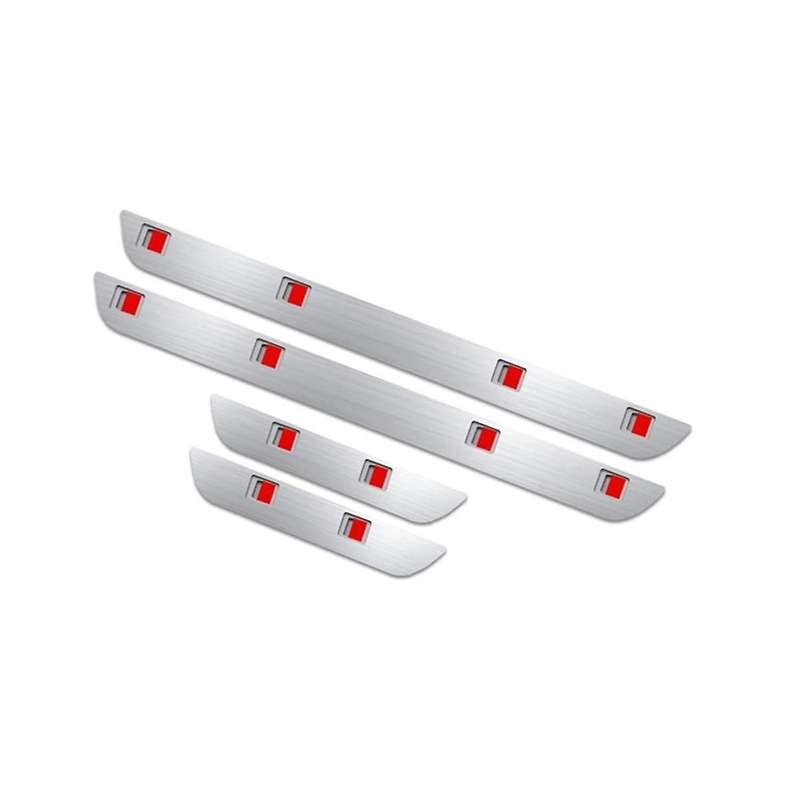 Car LED Door Pedal Light, Car LED Door Sill Light, Car Automatic Sensor Wireless Door Light, Front+R
