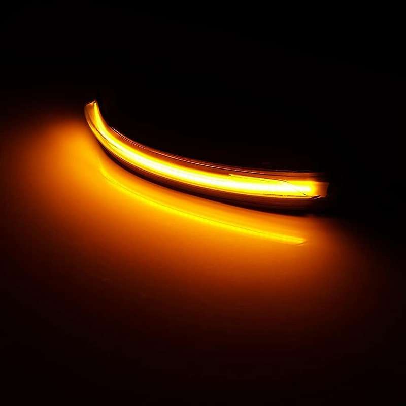 Car LED Dynamic Light Turn Signal Rearview Mirror Light for T32 J11 Z52 Navara Juke,Yellow