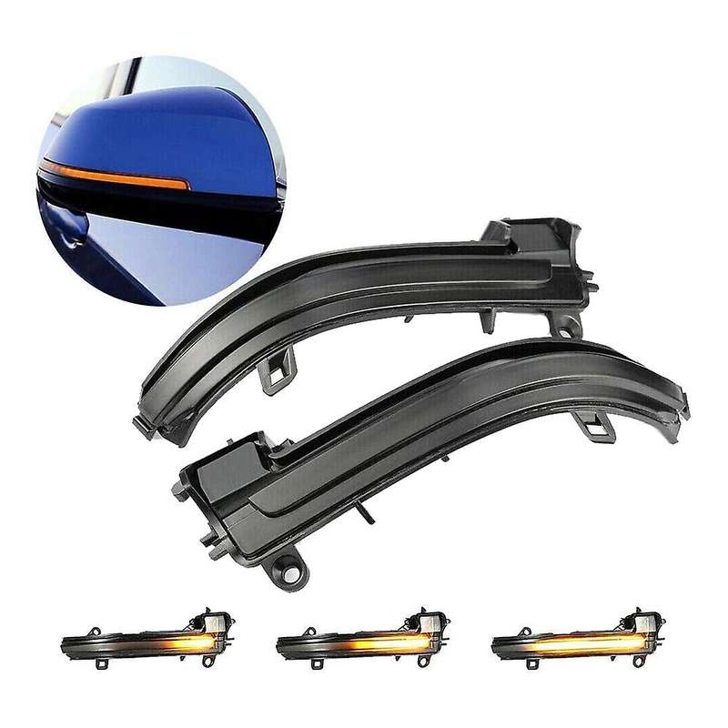 Car LED Dynamic Rearview Mirror Light Compatible-BMW F20 F21 F22 F30 E84