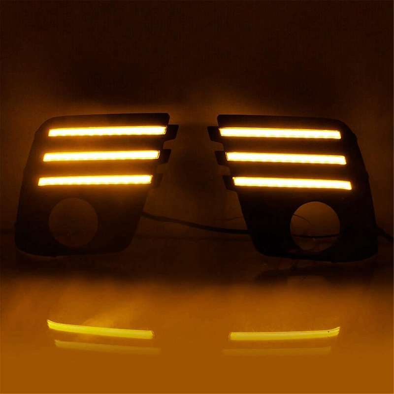 Car LED DRL Fog Light Signal Lamp Daytime Running Lights for 2022-2024