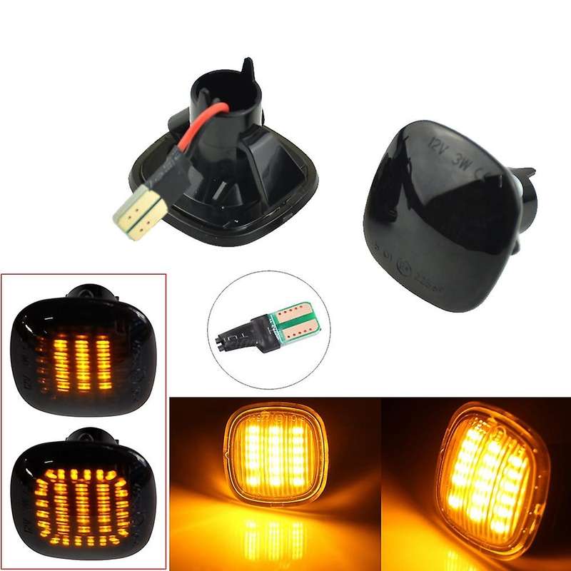 Car LED Dynamic Side Marker Light Turn Signal for  A3 8L A4 8D A4 S4 B5 A8 D2 1994 1995 1996 1997 19
