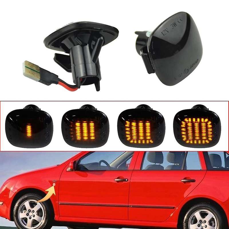 Car LED Dynamic Side Marker Light Turn Signal for  A3 8L A4 8D A4 S4 B5 A8 D2 1994 1995 1996 1997 19