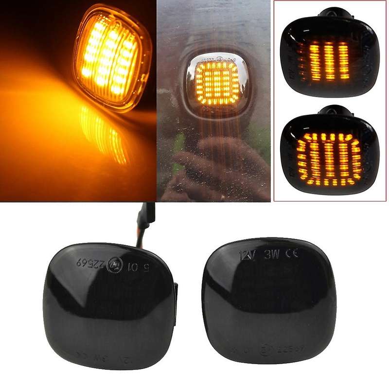 Car LED Dynamic Side Marker Light Turn Signal for  A3 8L A4 8D A4 S4 B5 A8 D2 1994 1995 1996 1997 19