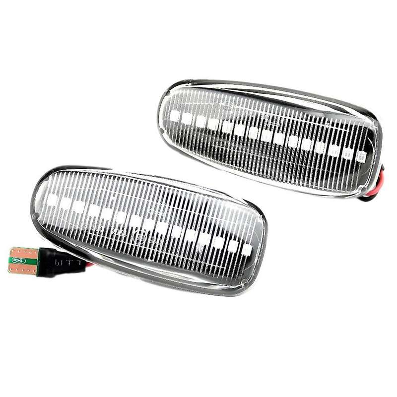 Car LED Dynamic Side Marker Signal Lamp Light Turn Lamp for - W210 W202 W208 R170 W638 White