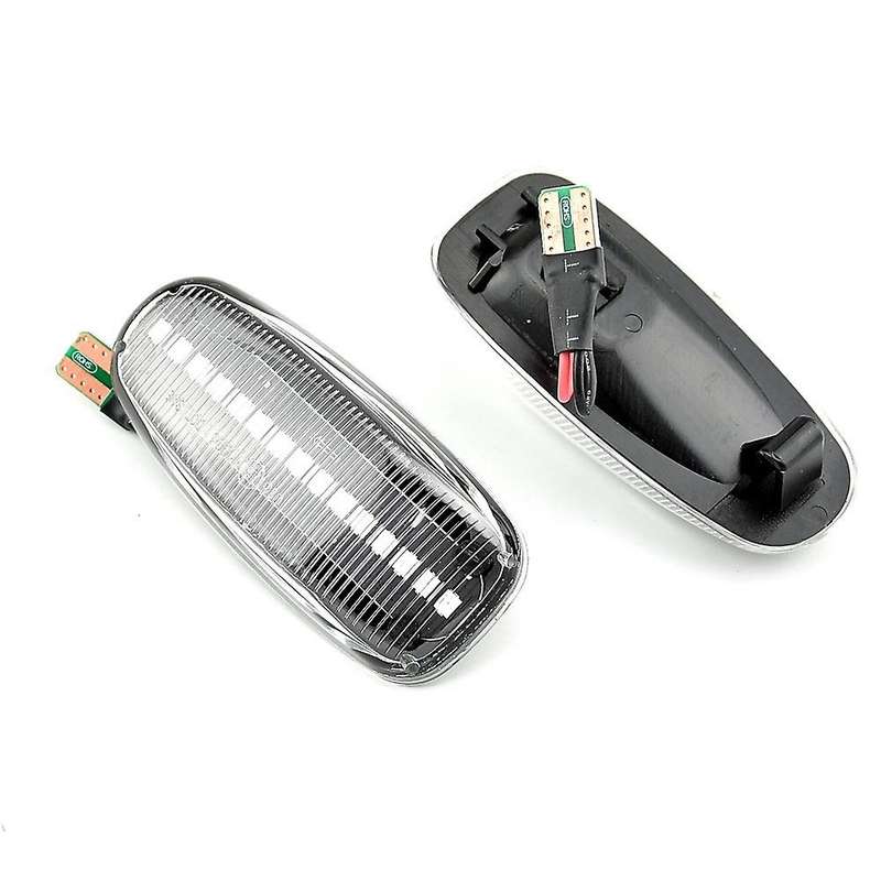 Car LED Dynamic Side Marker Signal Lamp Light Turn Lamp for - W210 W202 W208 R170 W638 White