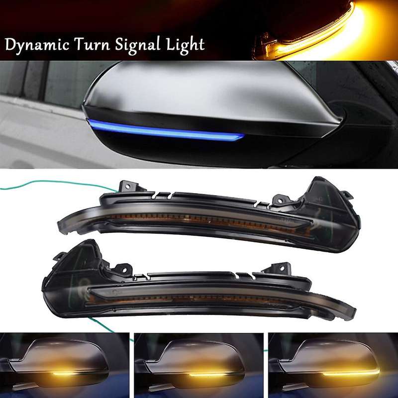 Car LED Dynamic Turn Signal Light Rear View Side Mirror Light Indicator for- A6 RS6 4G C7 7.5 2012-2