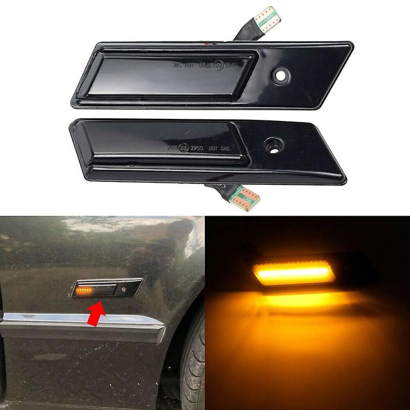 Car LED Dynamic Side Marker Turn Signal Light for  3 5 7 Series E32 E34 E36 90-96