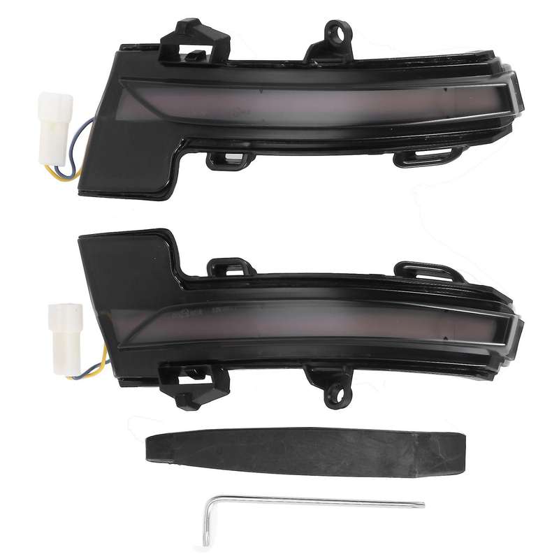 Car LED Dynamic Turn Signal Blinker Sequential Repeater Side Mirror Indicator Light for - T ROC 18-2