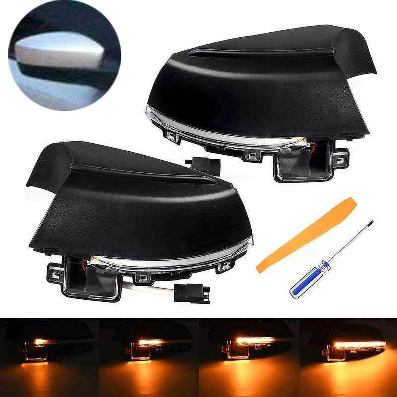 Car LED Dynamic Turn Signal Light Side Mirror Light Blinker Indicator for - MK5 Facelift 6C 2014-201