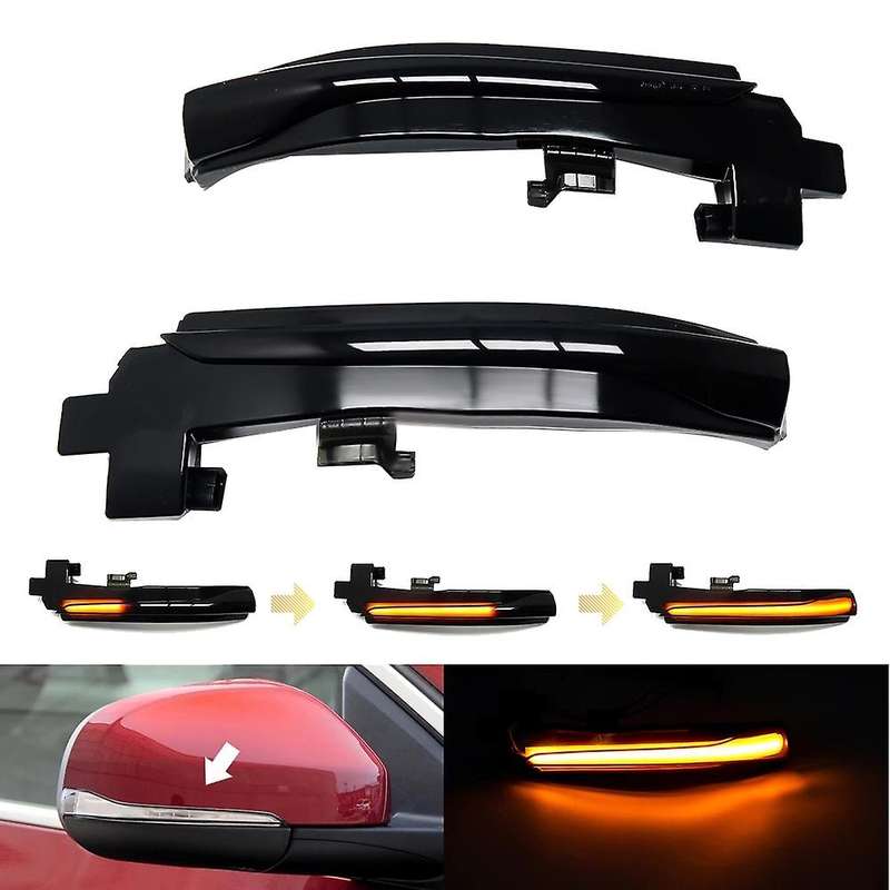 Car Led Dynamic Turn Signal Light Rearview Side Mirror Light for Volvo V40 Cc Ii V60 S60 2011-2018