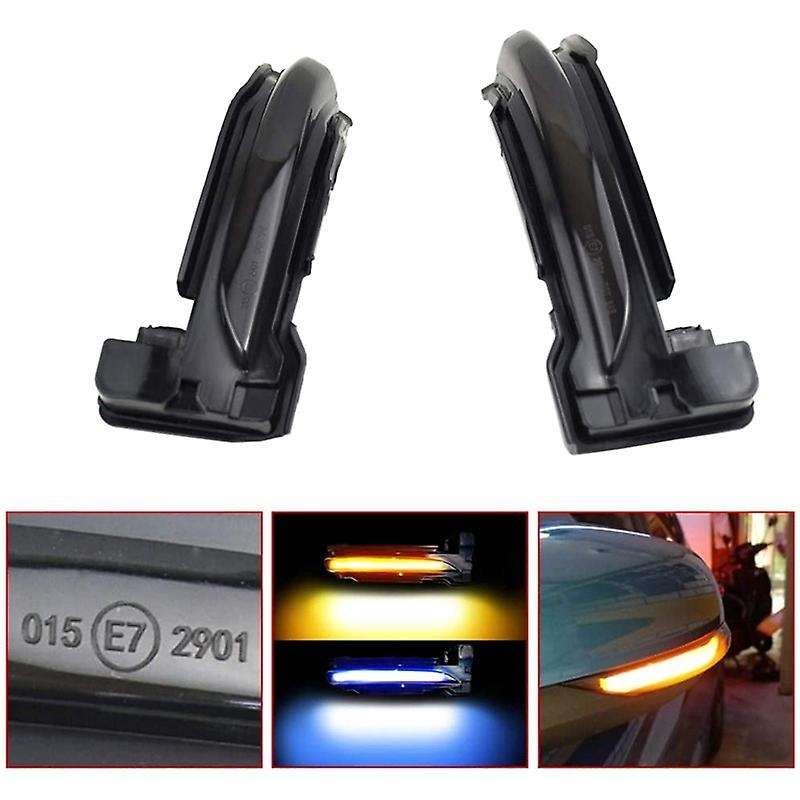 Car LED Dynamic Turn Signal Light Side Mirror Sequential Indicator Blinker Lamp for Focus 4 MK4 2019