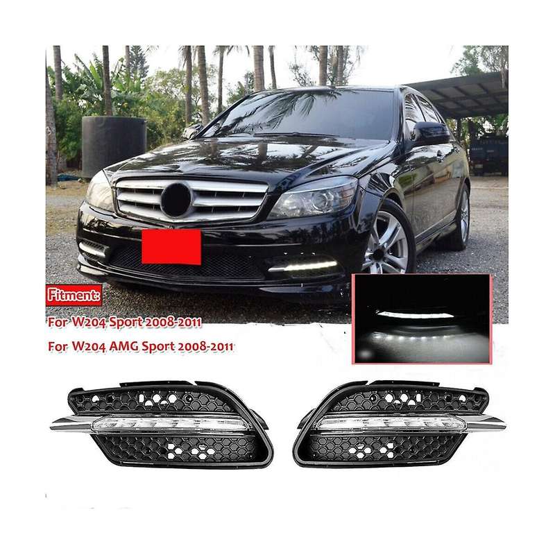 Car Led Fog Lamp Drl Daytime Running Light for W204 C Class C300 2008-2011 Right