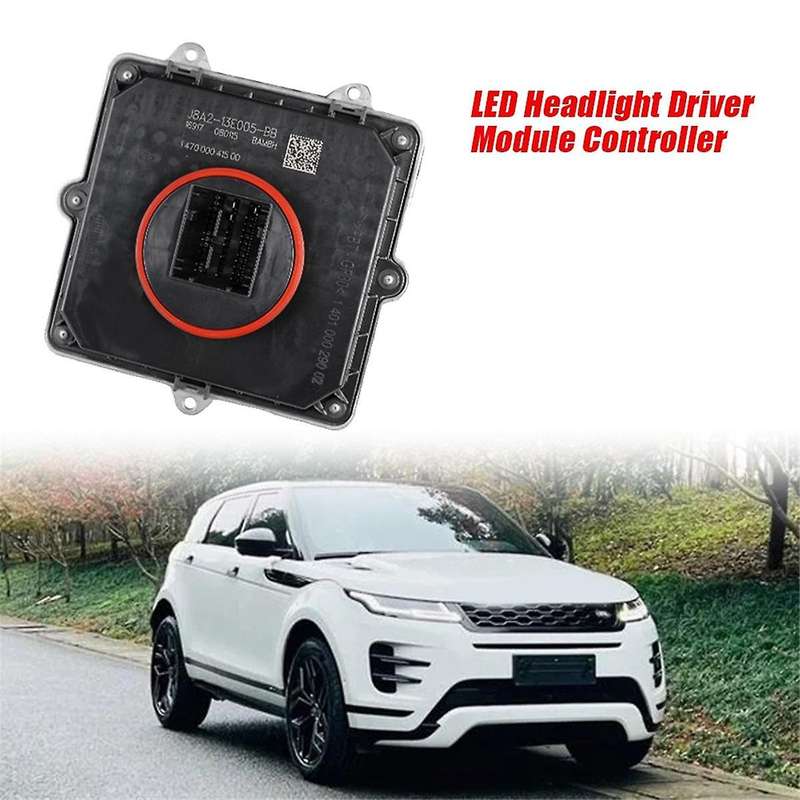 Car Led Headlight Driver Module Controller Ballast J8a2-13e005- for Evoque E-pace 2018-2021