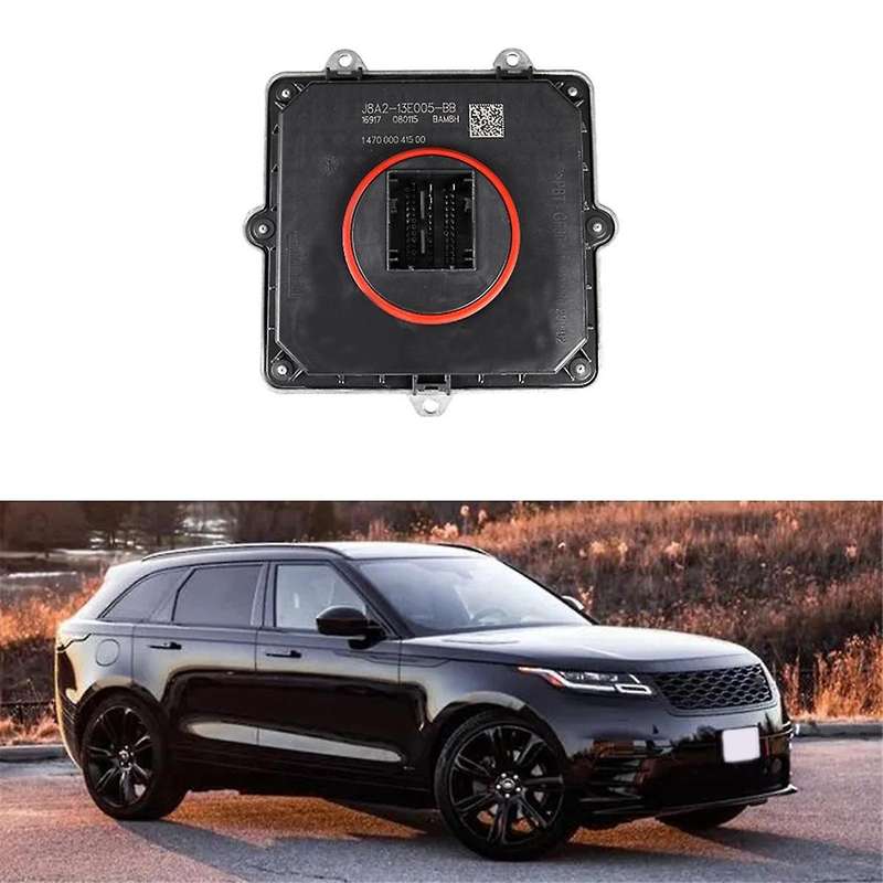 Car LED Headlight Driver Module Controller Ballast J8A2-13E005- for Range Velar Evoque E-Pace 2018-