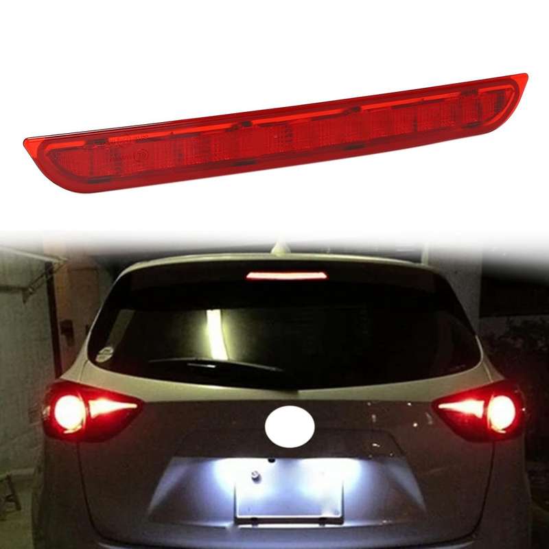 Car LED High Mount Rear Third Brake Light Stop Signal Lamp Red Lamp for -5 CX5 2013-2016 KD5351580