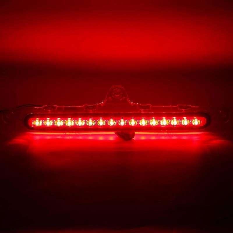 Car LED High Mount Rear Third Brake Light Stop Signal Lamp Red Lamp for 2010-2014 Red