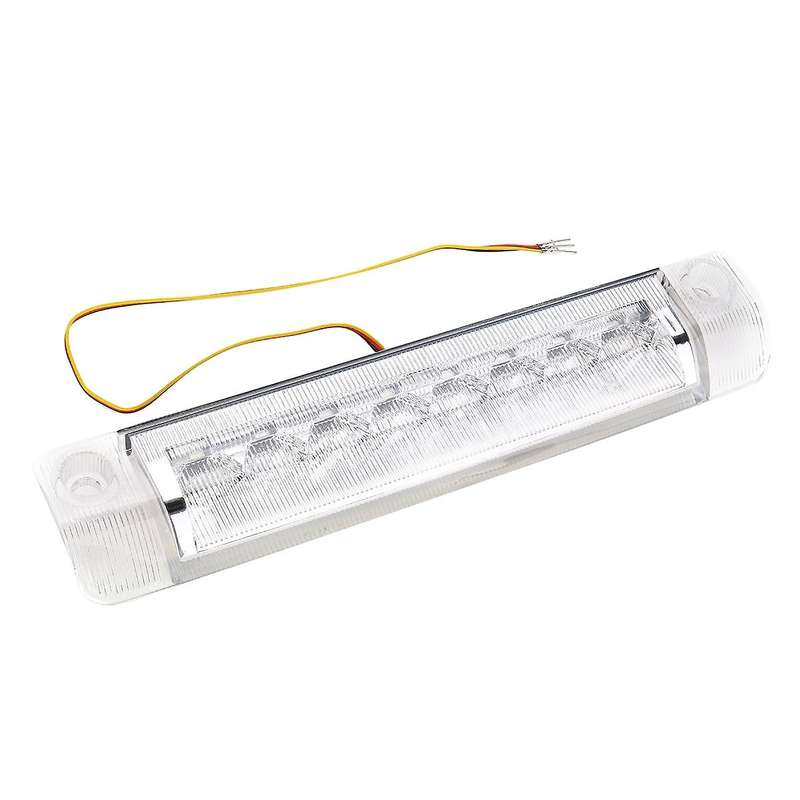 Car LED High Mount Rear Third Brake Light Stop Signal Lamp Red Lamp for Alphard 30 Series White