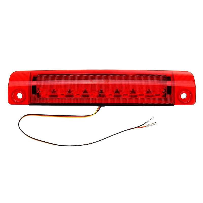 Car LED High Mount Rear Third Brake Light Stop Signal Lamp Red Lamp for Alphard 30 Series Red