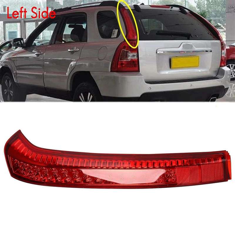 Car LED Left Side Tail Light Rear Tail Lamp Fog Lamp Rear Bumper Reflector Tail Light for 2008-2012