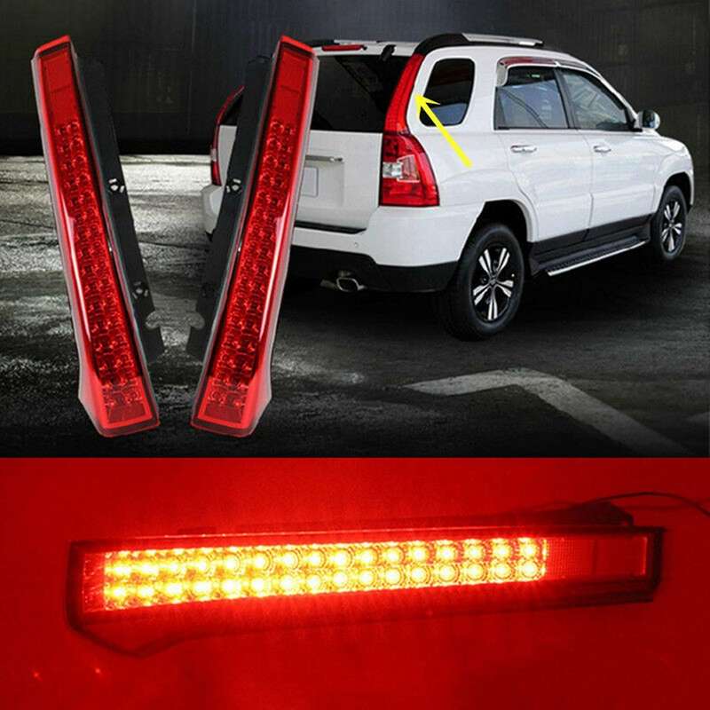 Car LED Left Side Tail Light Rear Tail Lamp Fog Lamp Rear Bumper Reflector Tail Light for 2008-2012