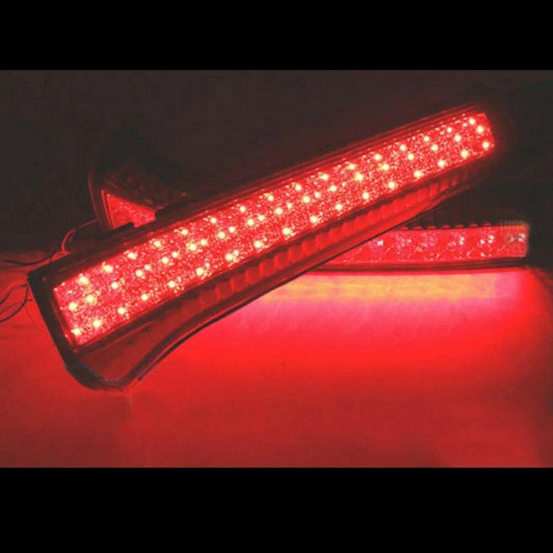 Car LED Left Side Tail Light Rear Tail Lamp Fog Lamp Rear Bumper Reflector Tail Light for 2008-2012