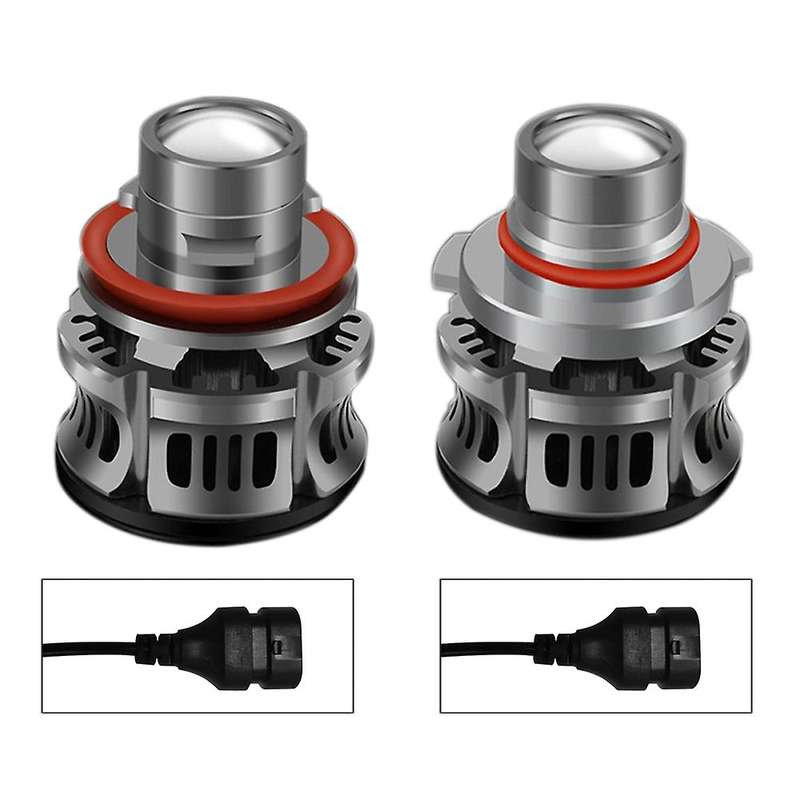 Car LED Lens Headlight 9006 Headlight Bulb Car LED Headlight Projector Fog Lamp Car Fog Lamp Yellow