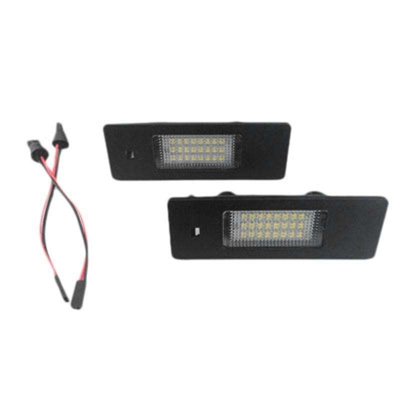 Car LED License Plate Light 24-SMD LED License Plate Light Suitable for 147 156 159 166