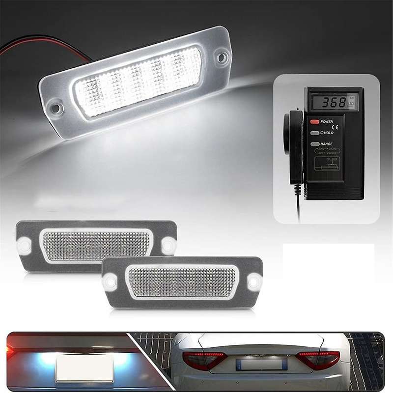 Car LED License Plate Light 198231 for 4200/GT 2001-2007 Granturismo GranCabrio Car Number Plate Lam