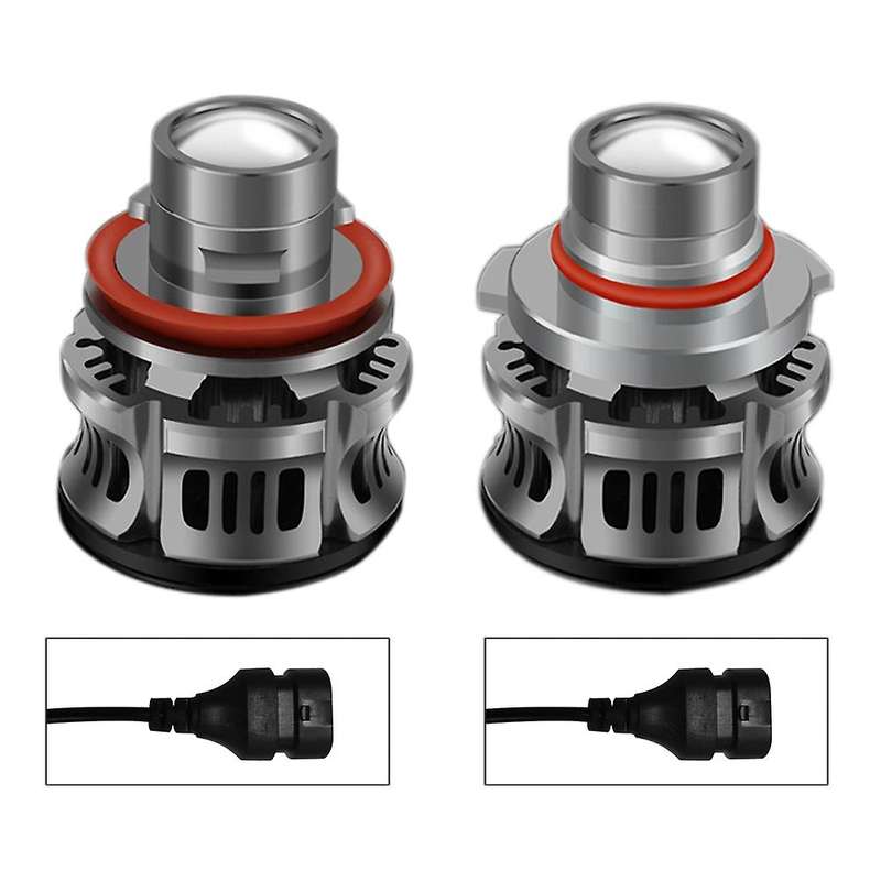 Car LED Lens Headlight 9006 Headlight Bulb Car LED Headlight Projector Fog Lamp Car Fog Lamp White L