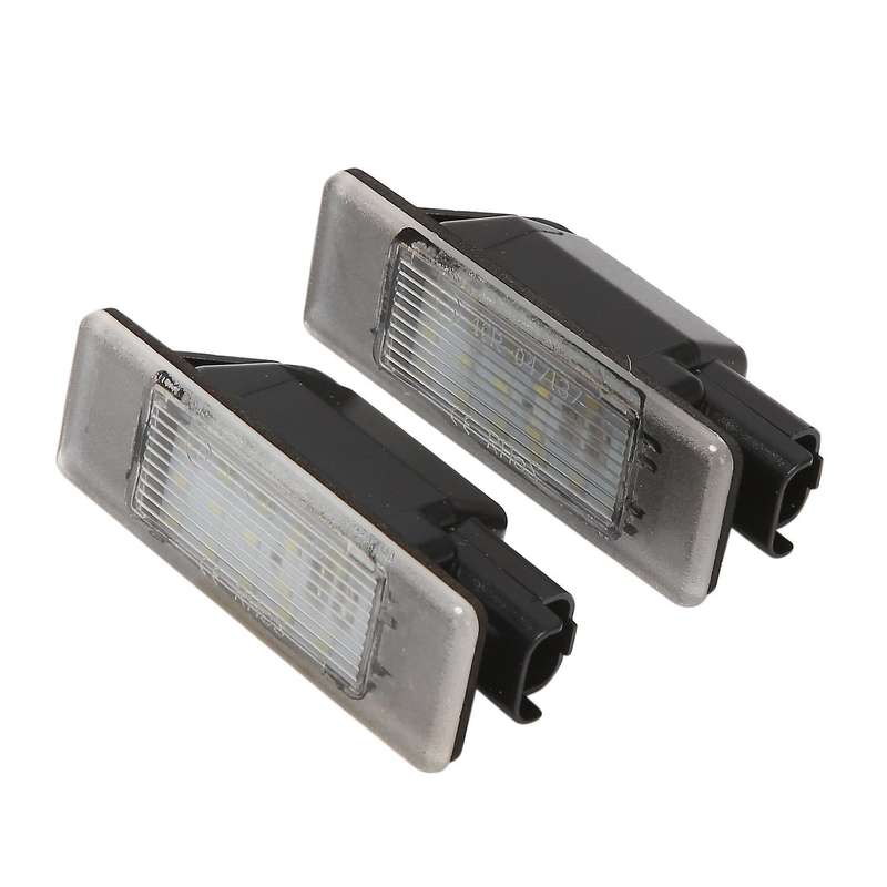 Car LED License Plate Light Number Plate Lamp for II 2 MK2 3008 II 208 2008 207 CC Car Accessories