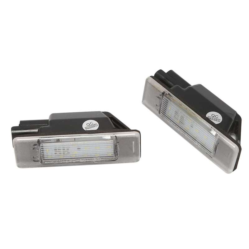 Car LED License Plate Light Number Plate Lamp for II 2 MK2 3008 II 208 2008 207 CC Car Accessories
