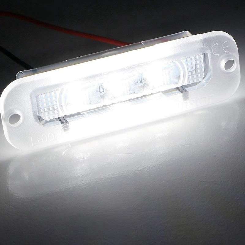 Car LED License Plate Light Lamp for W463 G500 G550 G55