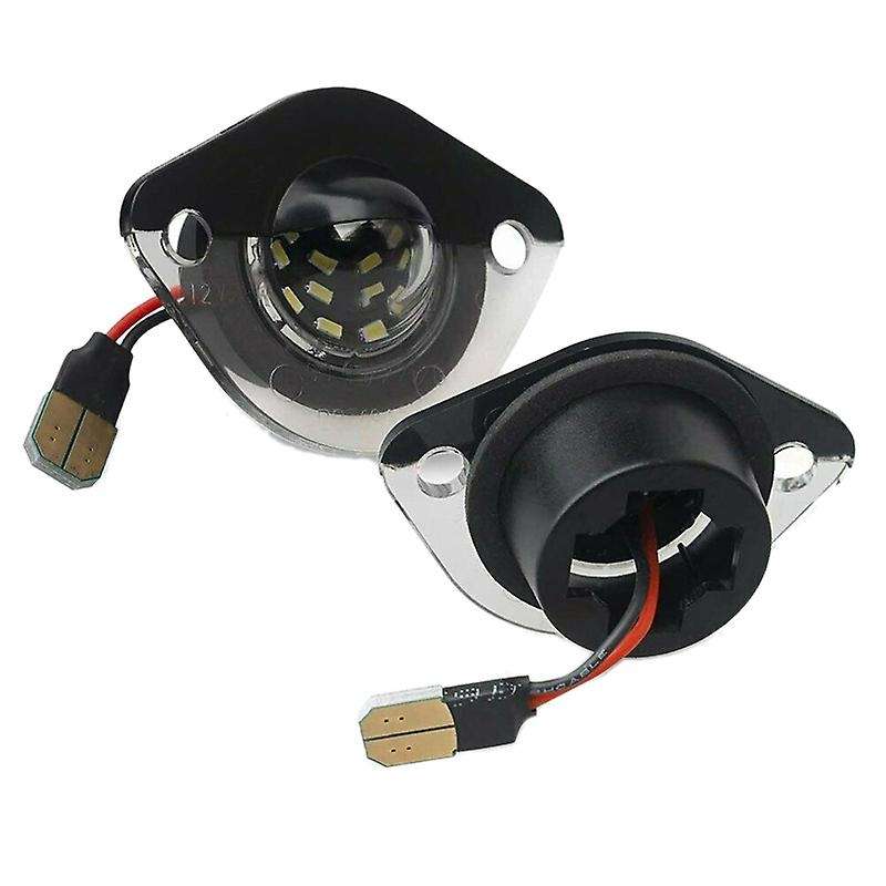 Car LED License Plate Light Powered for 1994-2004